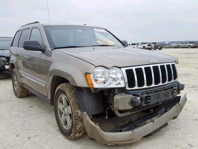 1J4HR58295C675485 - 2005 JEEP GRAND CHER GOLD photo 1