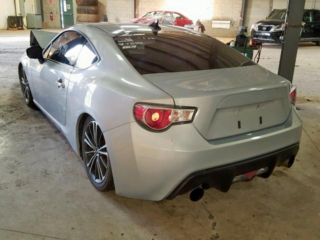 JF1ZNAA1XD1733457 - 2013 TOYOTA SCION FR-S SILVER photo 3