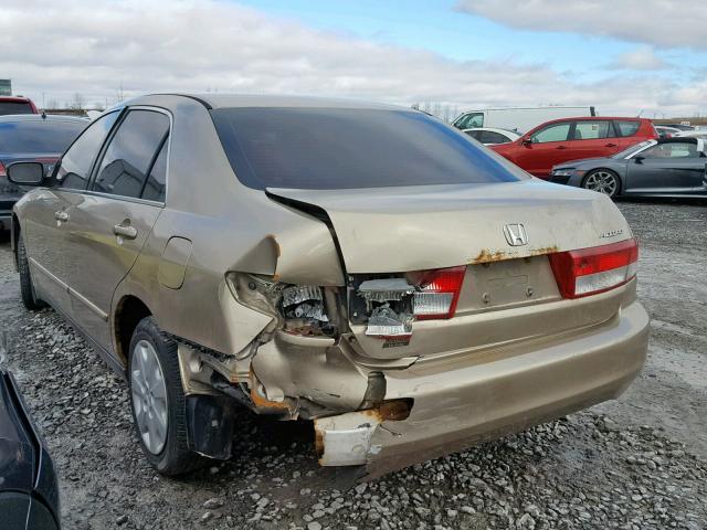 1HGCM56464A808735 - 2004 HONDA ACCORD LX GOLD photo 3