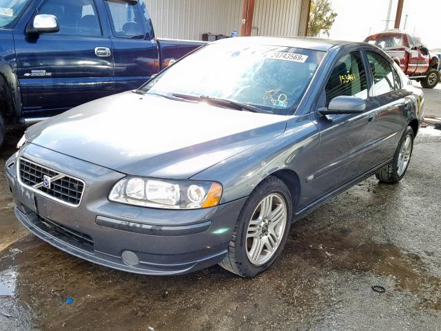 YV1RS592162556201 - 2006 VOLVO S60 2.5T GRAY photo 2