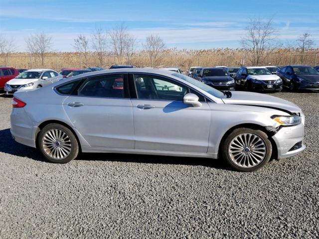 3FA6P0K95GR399117 - 2016 FORD FUSION TIT SILVER photo 10