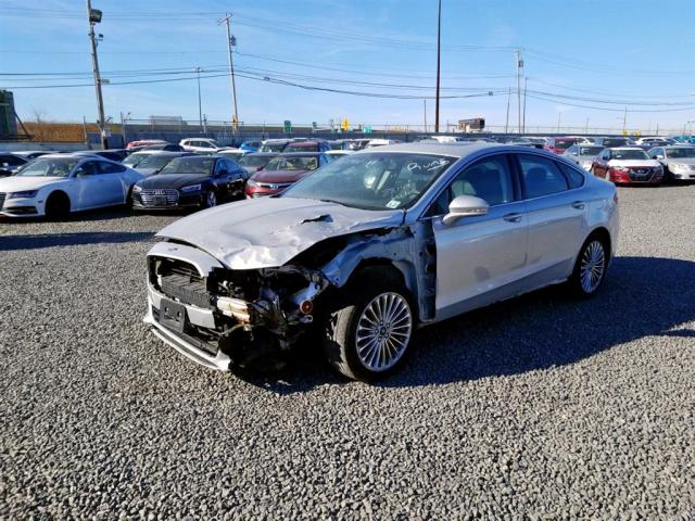 3FA6P0K95GR399117 - 2016 FORD FUSION TIT SILVER photo 2