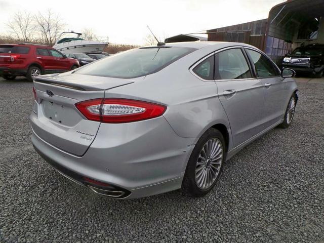 3FA6P0K95GR399117 - 2016 FORD FUSION TIT SILVER photo 3