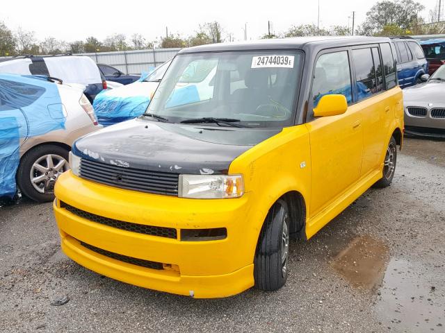 JTLKT334X50212254 - 2005 TOYOTA SCION XB Сары фото 2