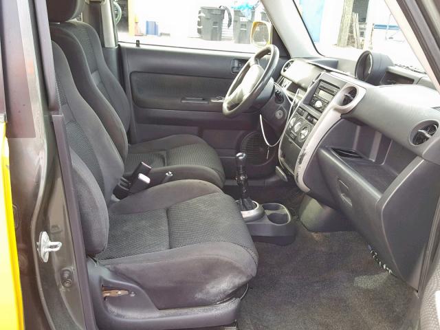 JTLKT334X50212254 - 2005 TOYOTA SCION XB Сары фото 5