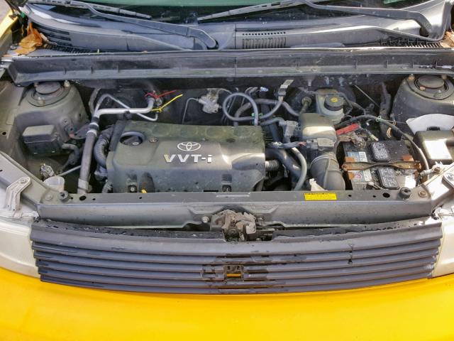 JTLKT334X50212254 - 2005 TOYOTA SCION XB Сары фото 7