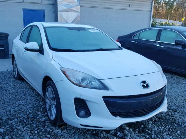 JM1BL1W56C1684785 - 2012 MAZDA 3 S WHITE photo 1