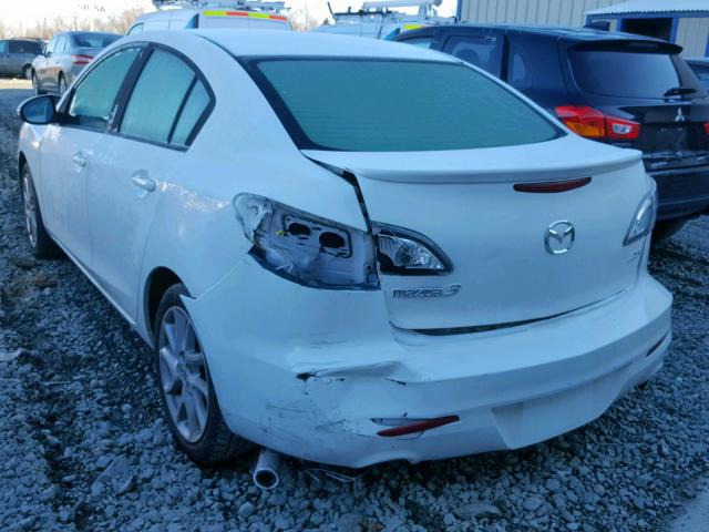 JM1BL1W56C1684785 - 2012 MAZDA 3 S WHITE photo 3