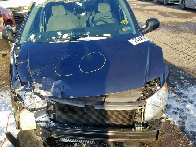 1D4GP45RX7B196555 - 2007 DODGE CARAVAN SX BLUE photo 7