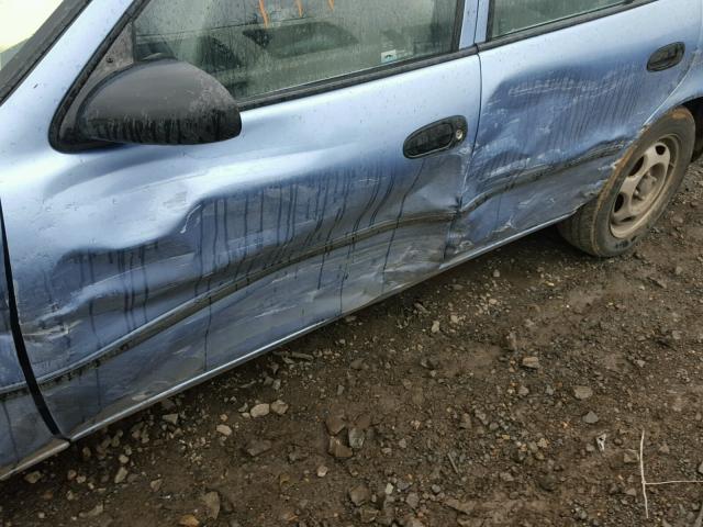 1Y1SK5263SZ037880 - 1995 GEO PRIZM BASE BLUE photo 9