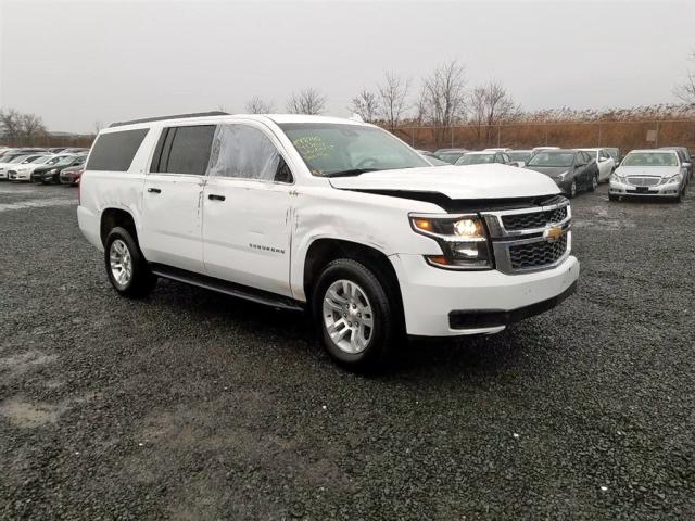 1GNSCHKC8KR206615 - 2019 CHEVROLET SUBURBAN C WHITE photo 1