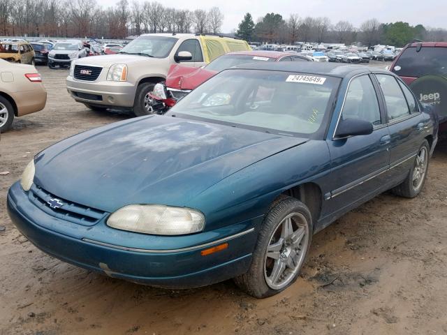 2G1WL52J0Y1155483 - 2000 CHEVROLET LUMINA GREEN photo 2