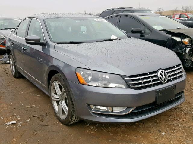 1VWBV7A37FC084947 - 2015 VOLKSWAGEN PASSAT SE GRAY photo 1