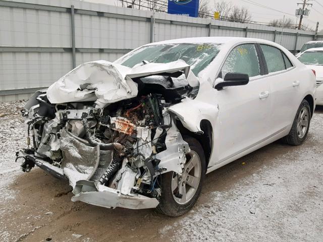1G11A5SL0FF138433 - 2015 CHEVROLET MALIBU LS WHITE photo 2