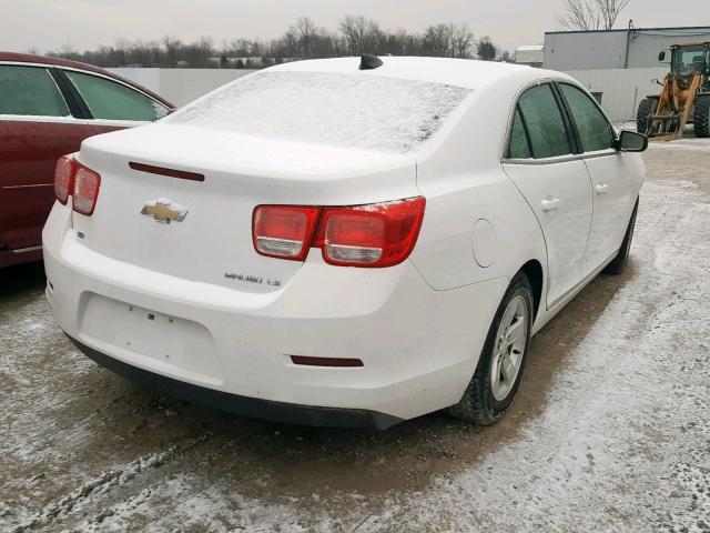 1G11A5SL0FF138433 - 2015 CHEVROLET MALIBU LS WHITE photo 4