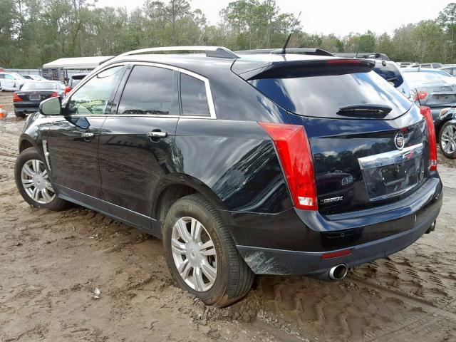 3GYFNAE36CS514849 - 2012 CADILLAC SRX LUXURY BLACK photo 3