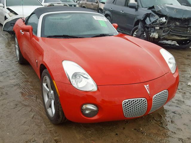 1G2MB33B46Y105746 - 2006 PONTIAC SOLSTICE RED photo 1