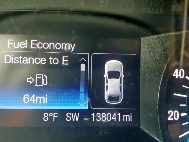 3FA6P0HR0DR304594 - 2013 FORD FUSION SE WHITE photo 8