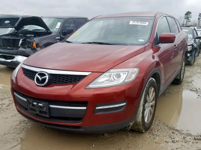 JM3TB28C770117156 - 2007 MAZDA CX-9 RED photo 2