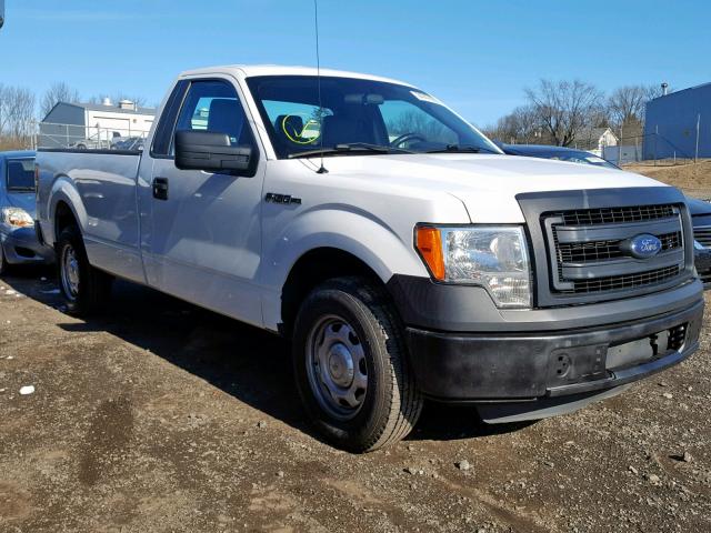 1FTMF1CM3DKF83498 - 2013 FORD F150 WHITE photo 1