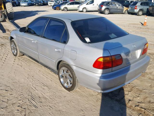2HGEJ6618YH568303 - 2000 HONDA CIVIC BASE Gümüş foto 3