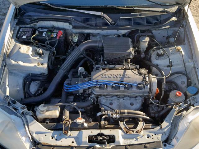 2HGEJ6618YH568303 - 2000 HONDA CIVIC BASE Gümüş foto 7