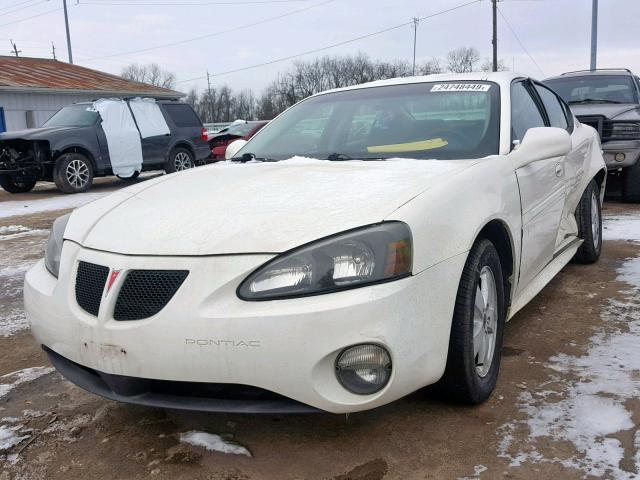 2G2WP522351256828 - 2005 PONTIAC GRAND PRIX WHITE photo 2