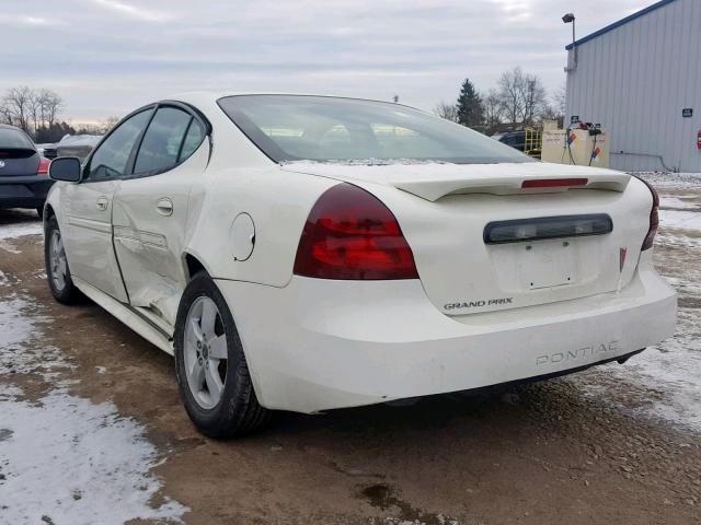 2G2WP522351256828 - 2005 PONTIAC GRAND PRIX WHITE photo 3