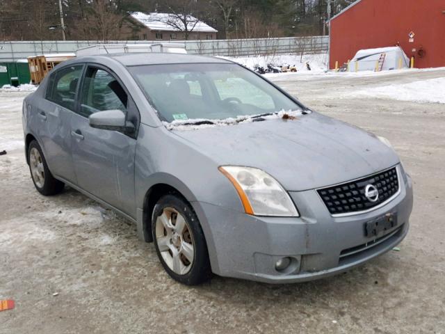 3N1AB61E08L681516 - 2008 NISSAN SENTRA 2.0 GRAY photo 1