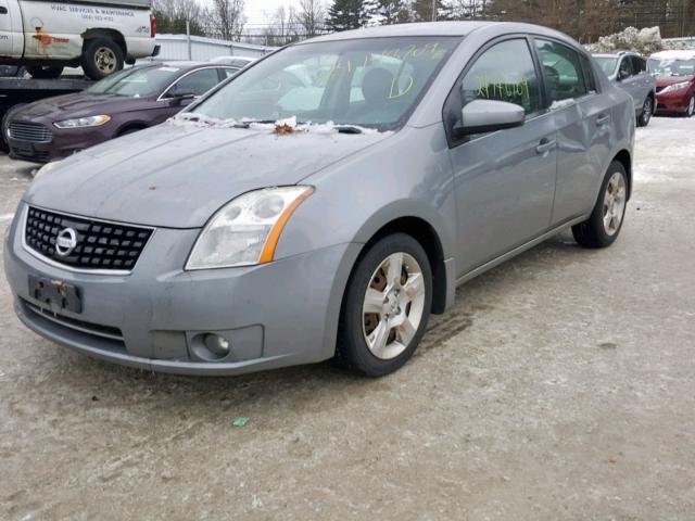 3N1AB61E08L681516 - 2008 NISSAN SENTRA 2.0 GRAY photo 2