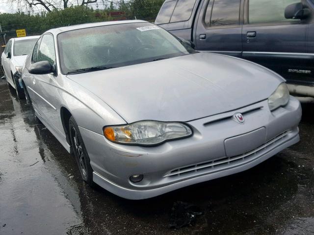 2G1WX12K939417937 - 2003 CHEVROLET MONTE CARL GRAY photo 1