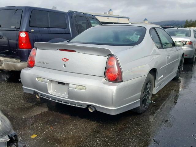 2G1WX12K939417937 - 2003 CHEVROLET MONTE CARL GRAY photo 4