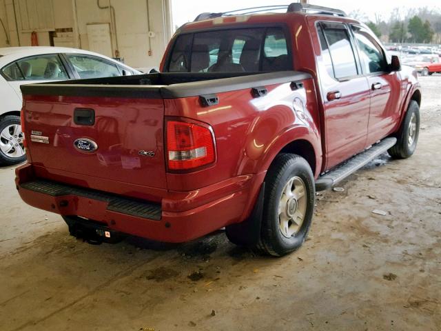 1FMEU5DE7AUA08115 - 2010 FORD EXPLORER S MAROON photo 4