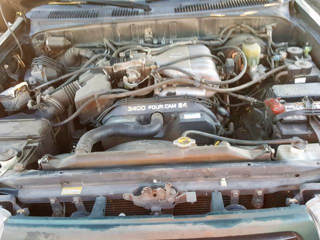 JT3GN86R4Y0155901 - 2000 TOYOTA 4RUNNER SR GREEN photo 7