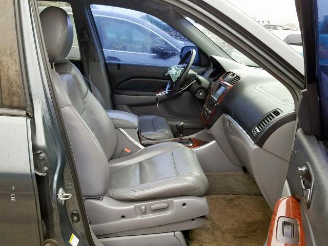 2HNYD18643H513199 - 2003 ACURA MDX TOURIN BLUE photo 5