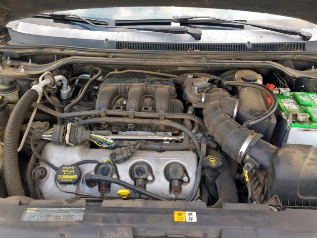 1FAHP25W48G183256 - 2008 FORD TAURUS LIM BLUE photo 7