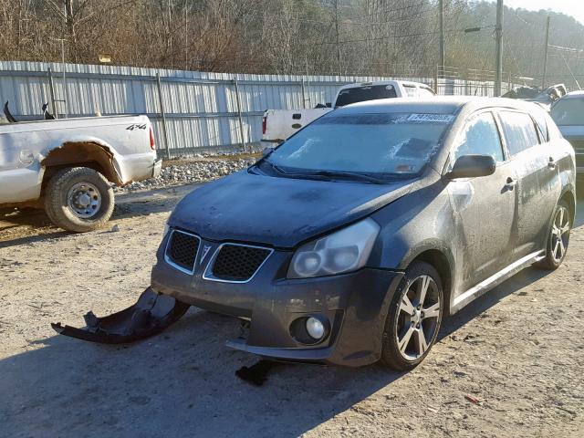 5Y2SR67029Z417605 - 2009 PONTIAC VIBE GT GRAY photo 2