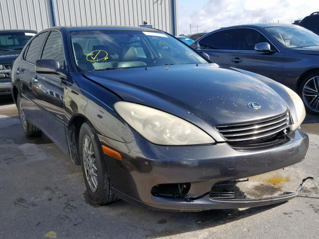 JTHBA30G645043771 - 2004 LEXUS ES 330 GRAY photo 1