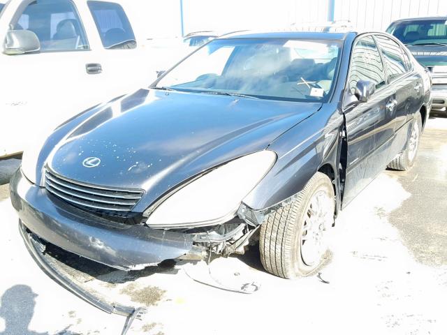 JTHBA30G645043771 - 2004 LEXUS ES 330 GRAY photo 2