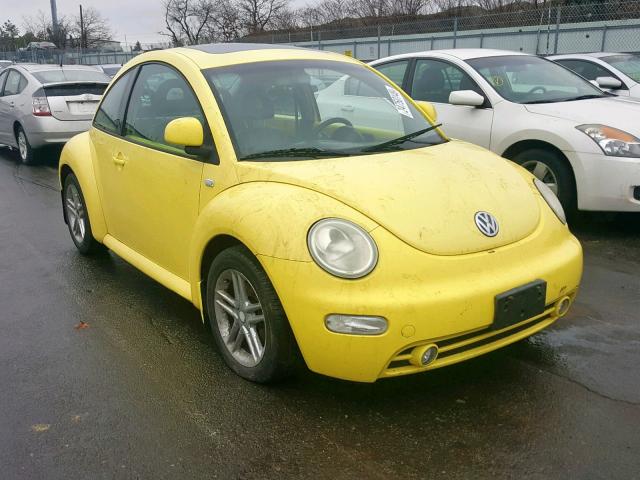 3VWDD21C1YM452975 - 2000 VOLKSWAGEN NEW BEETLE Sarı foto 1