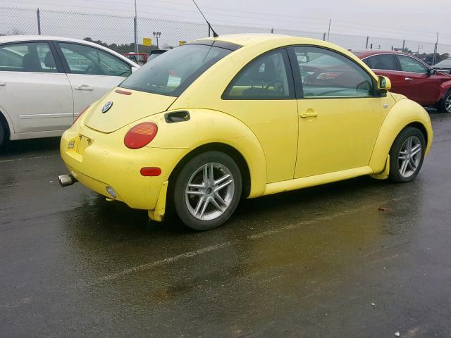 3VWDD21C1YM452975 - 2000 VOLKSWAGEN NEW BEETLE Sarı foto 4