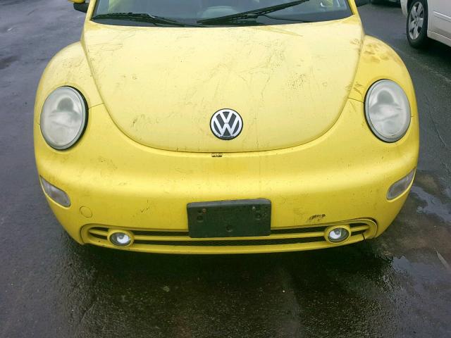 3VWDD21C1YM452975 - 2000 VOLKSWAGEN NEW BEETLE Sarı foto 7