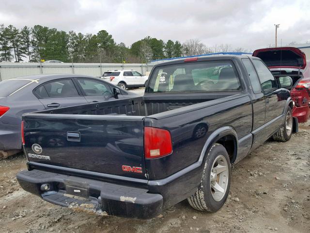 1GTCS19X038170832 - 2003 GMC SONOMA BLACK photo 4