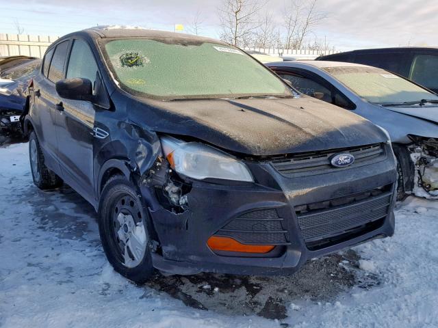 1FMCU0F75EUC88535 - 2014 FORD ESCAPE S BLACK photo 1