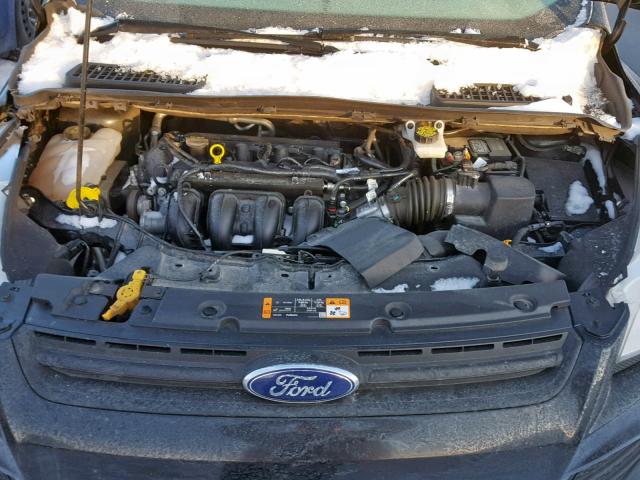 1FMCU0F75EUC88535 - 2014 FORD ESCAPE S BLACK photo 7