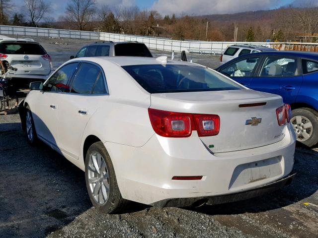 1G11F5SL9FF319208 - 2015 CHEVROLET MALIBU LTZ WHITE photo 3