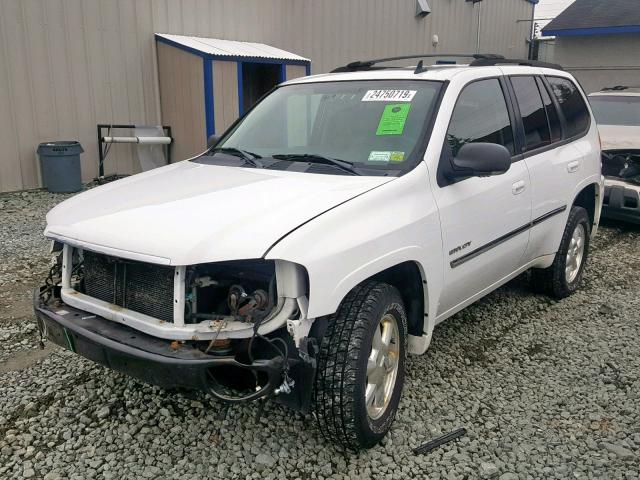 1GKDT13S062245037 - 2006 GMC ENVOY WHITE photo 2