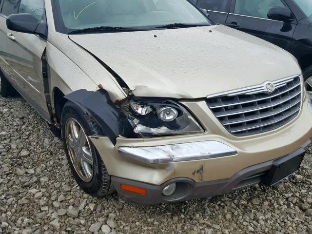 2C8GF68425R671981 - 2005 CHRYSLER PACIFICA T GOLD photo 9