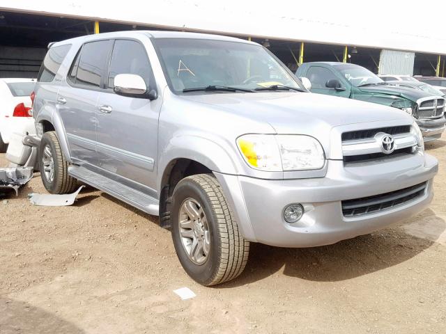 5TDZT38A07S297596 - 2007 TOYOTA SEQUOIA LI GRAY photo 1