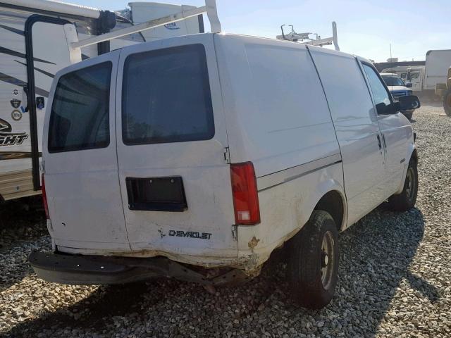 1GCDM19W0VB187111 - 1997 CHEVROLET ASTRO WHITE photo 4